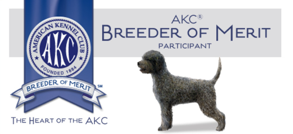 AKC BREEDER OF MERIT Breeder of Merit Banner